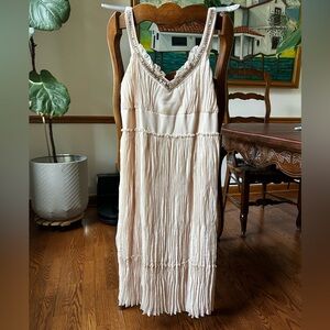 NWT cream AGB Dress